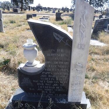 SNYDERS Jannie 1928-1984