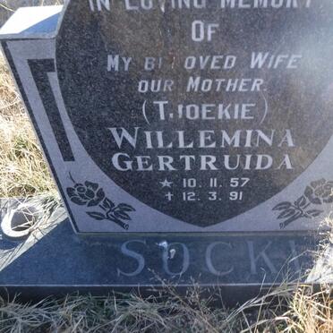 SOCKI Willemina Gertruida 1957-1991