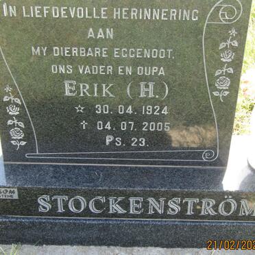 STOCKENSTROM H. 1924-2005