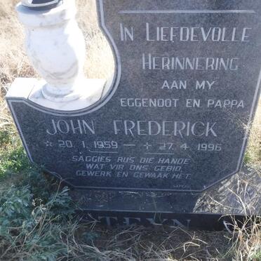 STEYN John Frederick 1959-1996