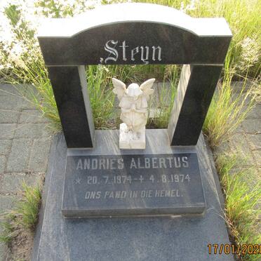 STEYN Andries Albertus 1974-1974