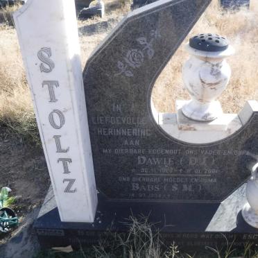 STOLTZ D.J. 1929-2001 &amp; Babs S.M. 1934-