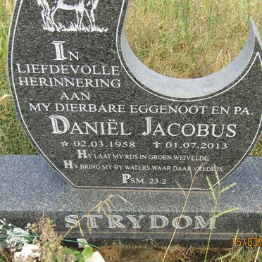 STRYDOM Daniel Jacobus 1958-2013
