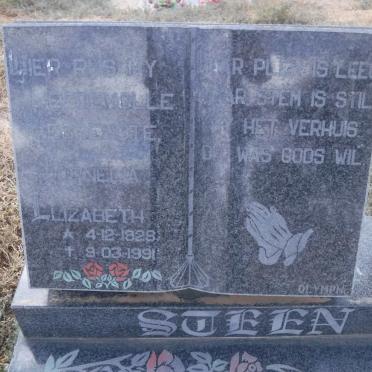 STEEN Cornelia Elizabeth 1928-1991