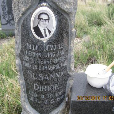 STEVENS J.M. 1909-1976 &amp; Susanna Dirkie 1917-1991