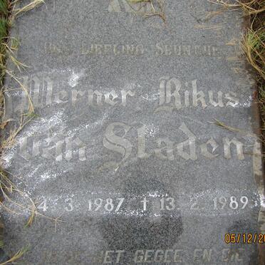 STADEN Werner Rikus, van 1987-1989