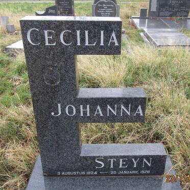 STEYN Cecilia Johanna 1924-1978