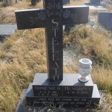 STELLATO Domenico 1911-1983 &amp; Hendrina 1940-