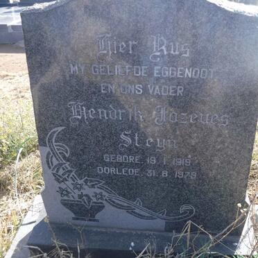 STEYN Hendrik Jozeues 1919-1979