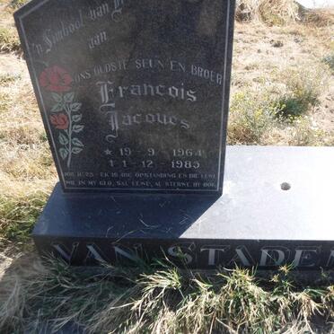 STADEN Francois Jacques, van 1964-1985