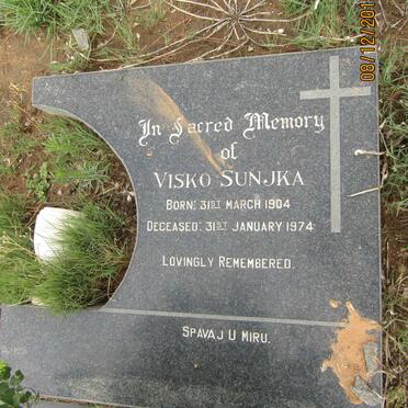 SUNJKA Visko 1904-1974