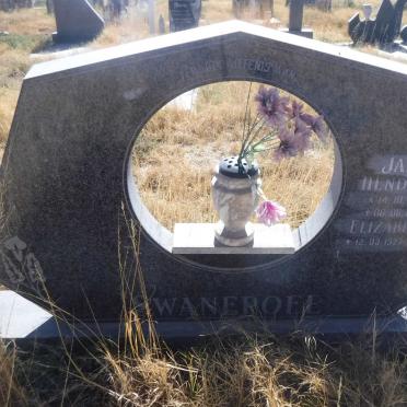 SWANEPOEL Jan Hendrik 1924-1987 &amp; Elizabeth 1927-