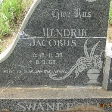 SWANEPOEL Hendrik Jacobus 1938-1968