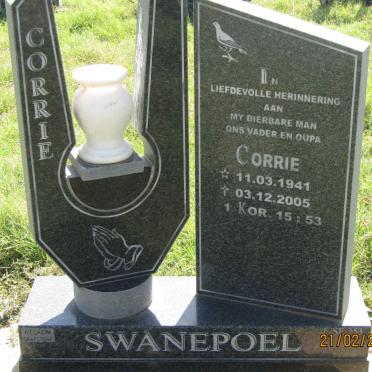 SWANEPOEL Corrie 1941-2005