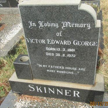 SKINNER Victor Edward George 1901-1972