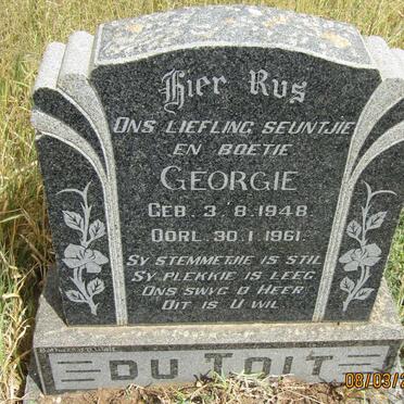 TOIT Georgie, du 1948-1961