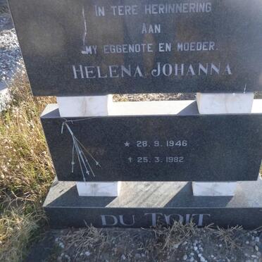 TOIT Helena Johanna, du 1946-1982
