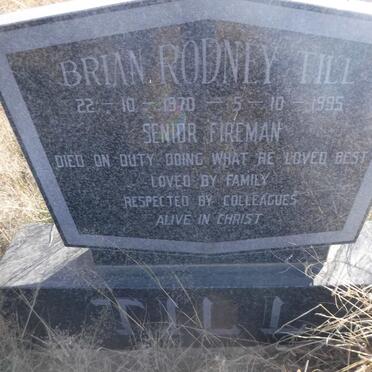 TILL Brian Rodney 1970-1995