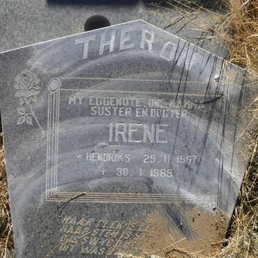 THERON Irene nee HENDRIKS 1967-1989