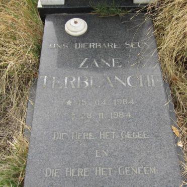 TERBLANCHE Zane 1984-1984