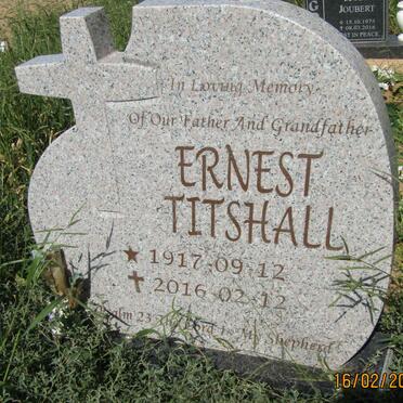 TITSHALL Ernest 1917-2016