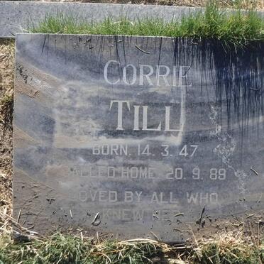 TILL Corrie 1947-1989
