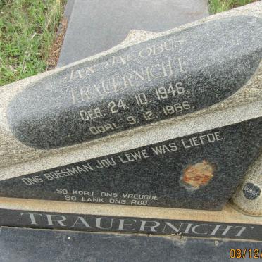 TRAUERNICHT Jan Jacobus 1946-1966