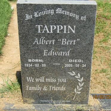 TAPPIN Albert Edward 1934-2009