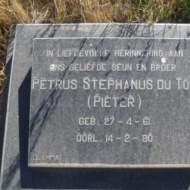 TOIT Petrus Stephanus, du 1961-1980