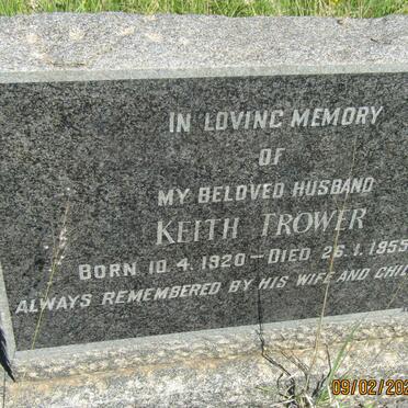 TROWER Keith 1920-1955 &amp; Arlene 1923-2009