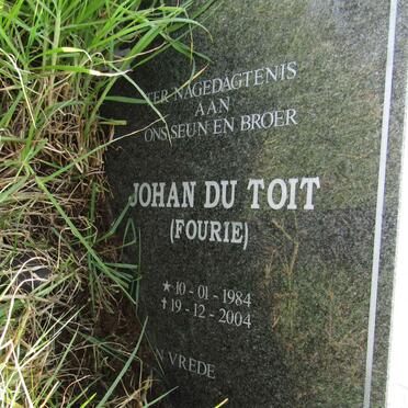 TOIT Johan, du 1984-2004