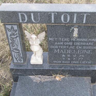 TOIT Madeleine, du 1975-1977