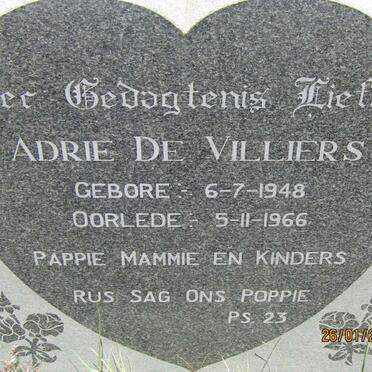 VILLIERS Adrie, de 1948-1966