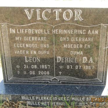 VICTOR Leon 1957-2008 en D.A. 1957-