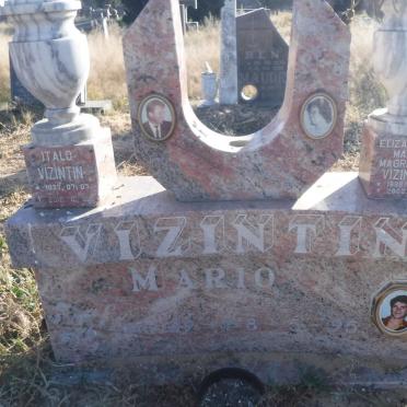 VIZINTIN Italo 1933-2016 &amp; Elizabetha Maria Magrietha 1938-2002 :: VIZINTIN Mario 1969-1995