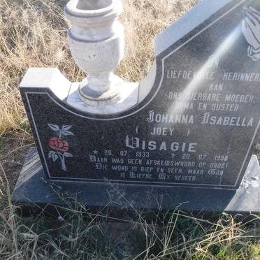 VISAGIE Johanna Isabella 1933-1995