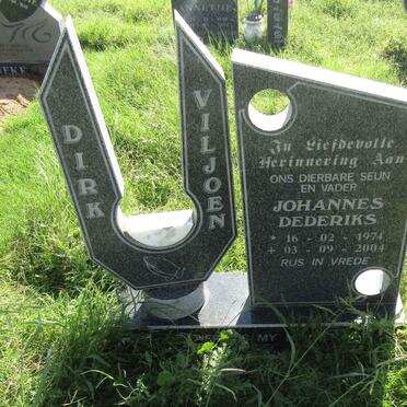 VILJOEN Johannes Dederiks 1974-2004