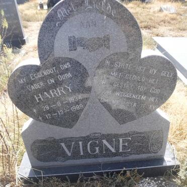 VIGNE Harry 1934-1989