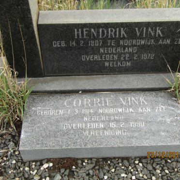 VINK Hendrik 1907-1972 &amp; Corrie 1914-1990
