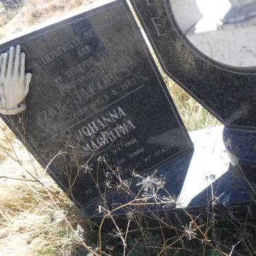 VISSER Izak Jacobus 1914-1987 &amp; Johanna Magrita 1921-2005