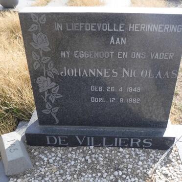 VILLIERS Johannes Nicolaas, de 1949-1982