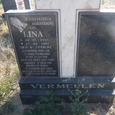 VERMEULEN Lina 1955-2002