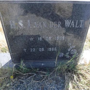 WALT H.S.J., van der 1909-1985