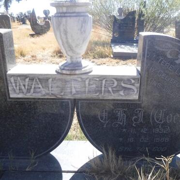 WALTERS C.H.J. 1932-1988