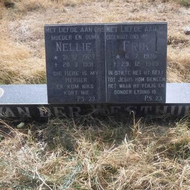 WESTHUIZEN Frik, van der 1930-1989 &amp; Nellie 1927-1991