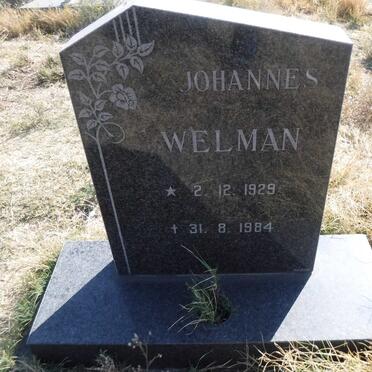 WELMAN Johannes 1929-1984