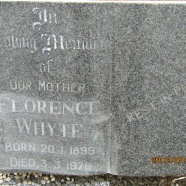 WHYTE Florence 1899-1970