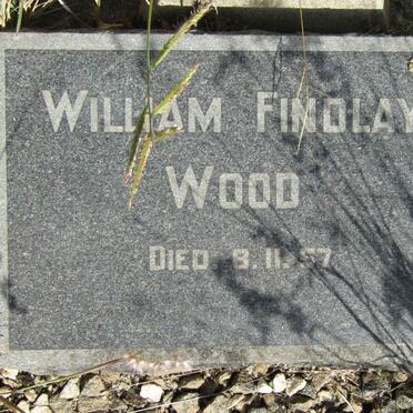 WOOD William Findlay -1957