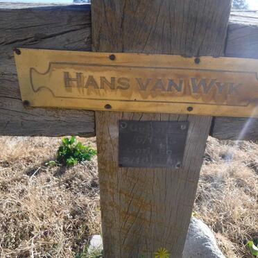 WYK Hans, van 1943-1989