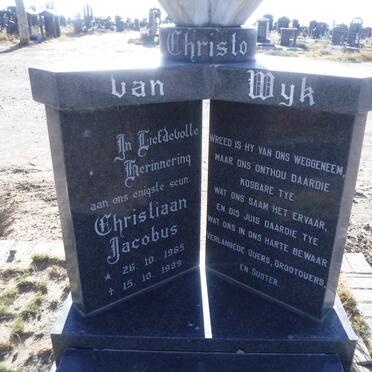 WYK Christiaan Jacobus, van 1965-1989